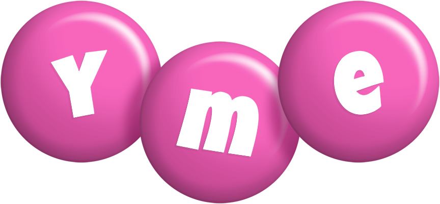 Yme candy-pink logo