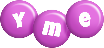 Yme candy-purple logo