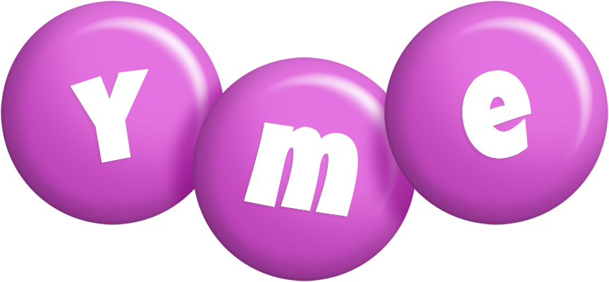 Yme candy-purple logo