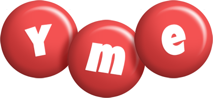 Yme candy-red logo