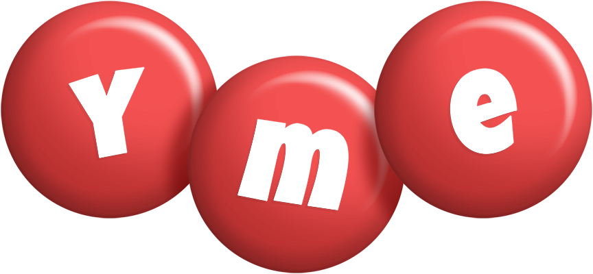 Yme candy-red logo