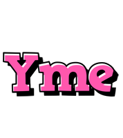 Yme girlish logo