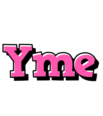 Yme girlish logo