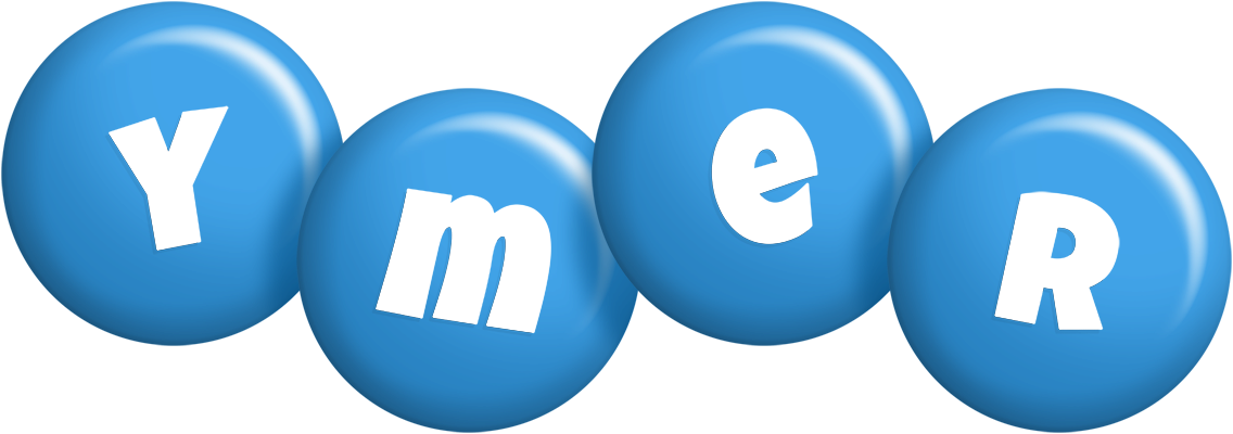Ymer candy-blue logo