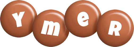 Ymer candy-brown logo