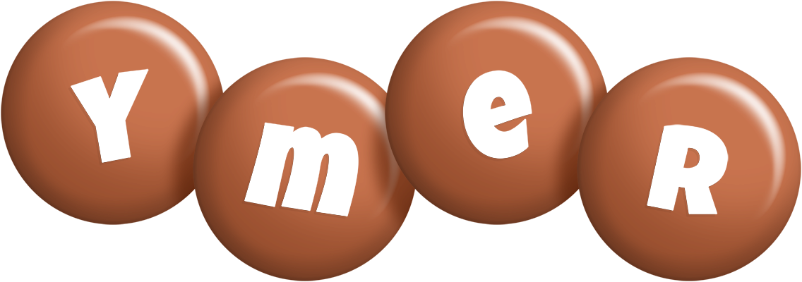 Ymer candy-brown logo