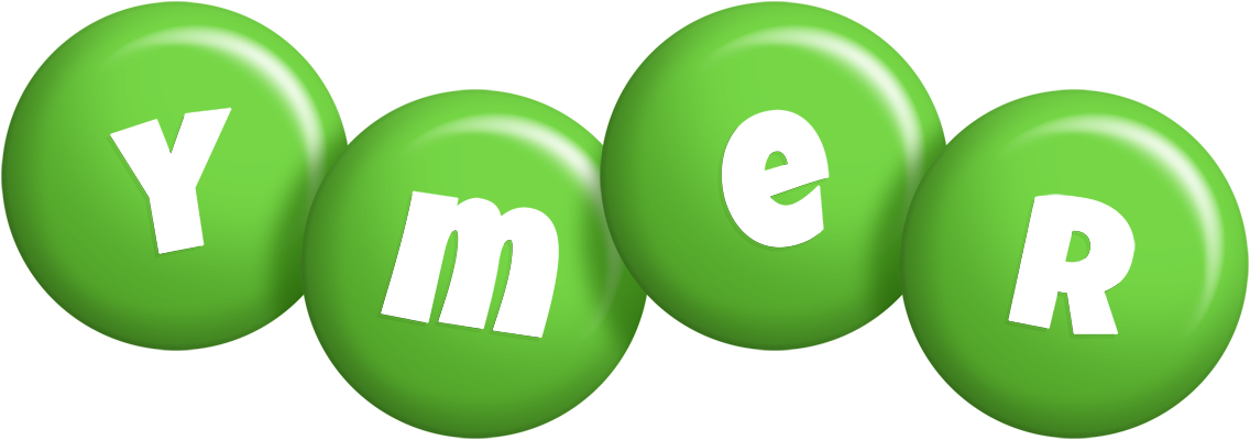 Ymer candy-green logo