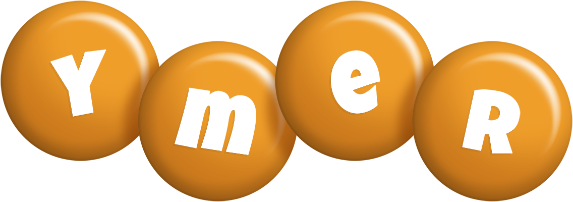 Ymer candy-orange logo