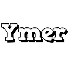 Ymer snowing logo