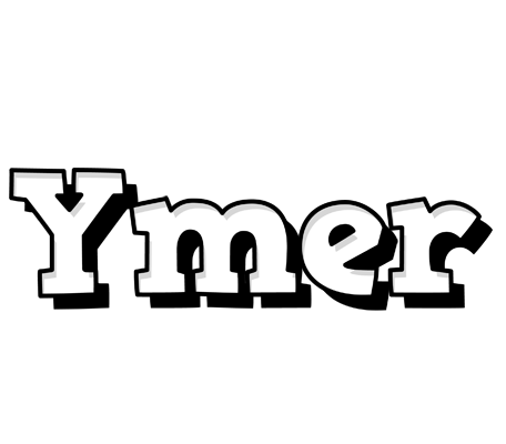 Ymer snowing logo