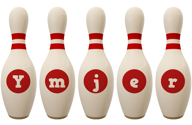 Ymjer bowling-pin logo