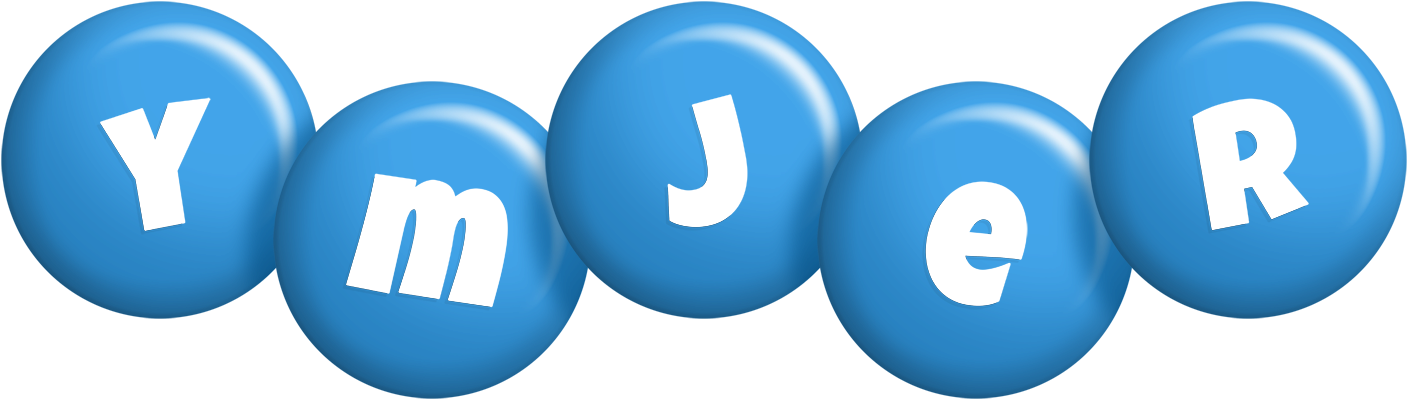 Ymjer candy-blue logo