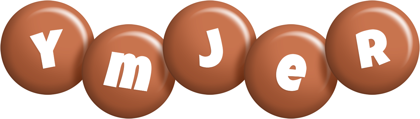 Ymjer candy-brown logo