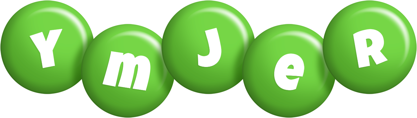 Ymjer candy-green logo