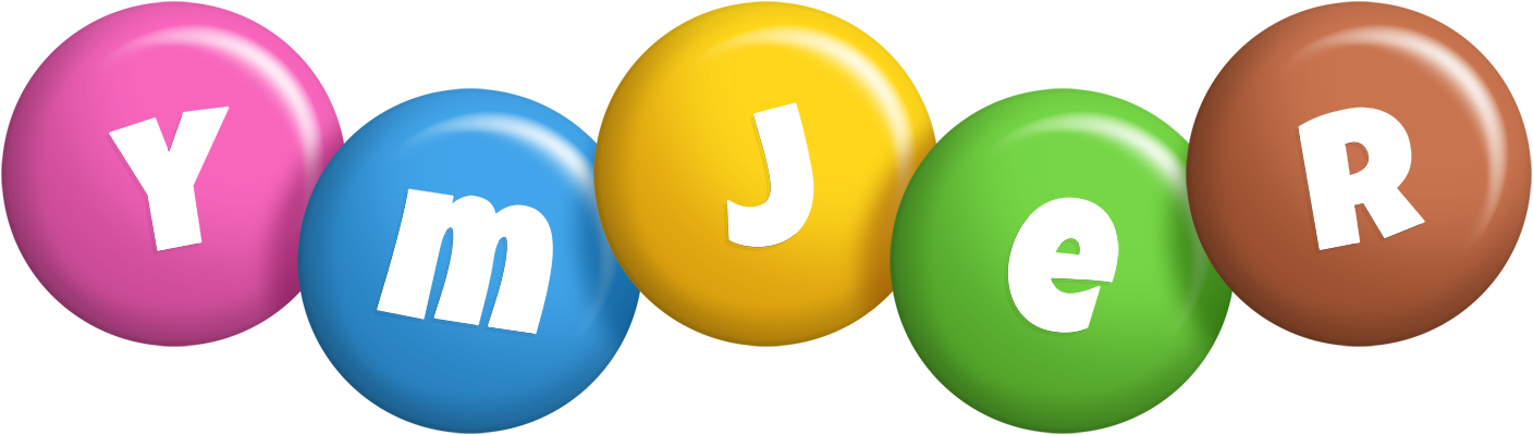 Ymjer candy logo
