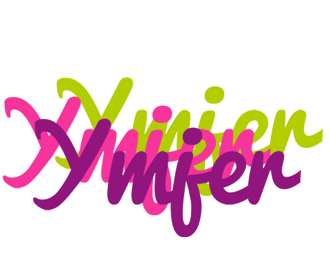 Ymjer flowers logo