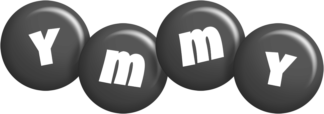 Ymmy candy-black logo