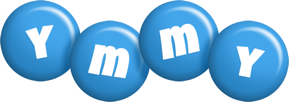 Ymmy candy-blue logo