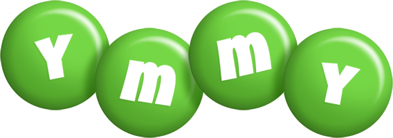 Ymmy candy-green logo