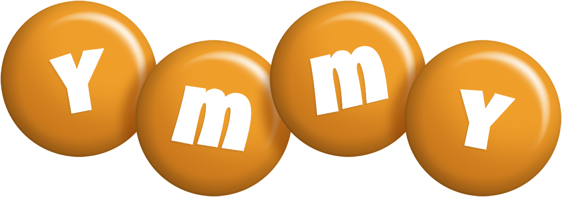 Ymmy candy-orange logo