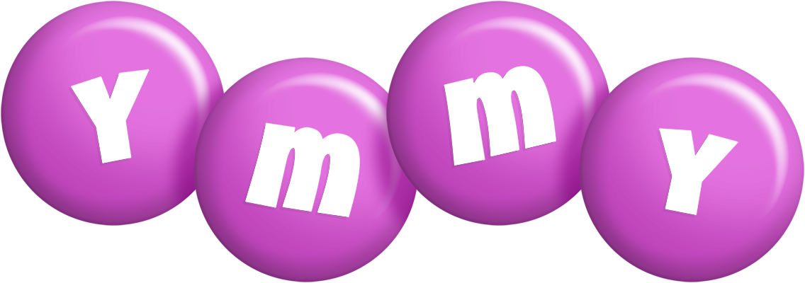 Ymmy candy-purple logo