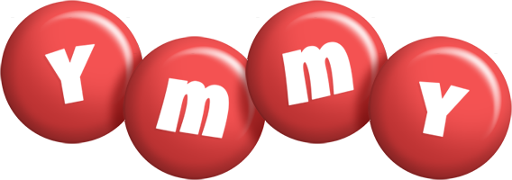 Ymmy candy-red logo