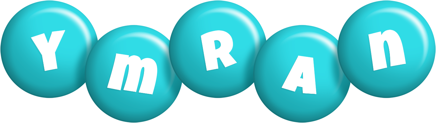 Ymran candy-azur logo
