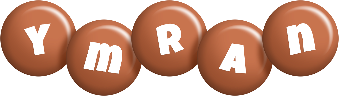 Ymran candy-brown logo
