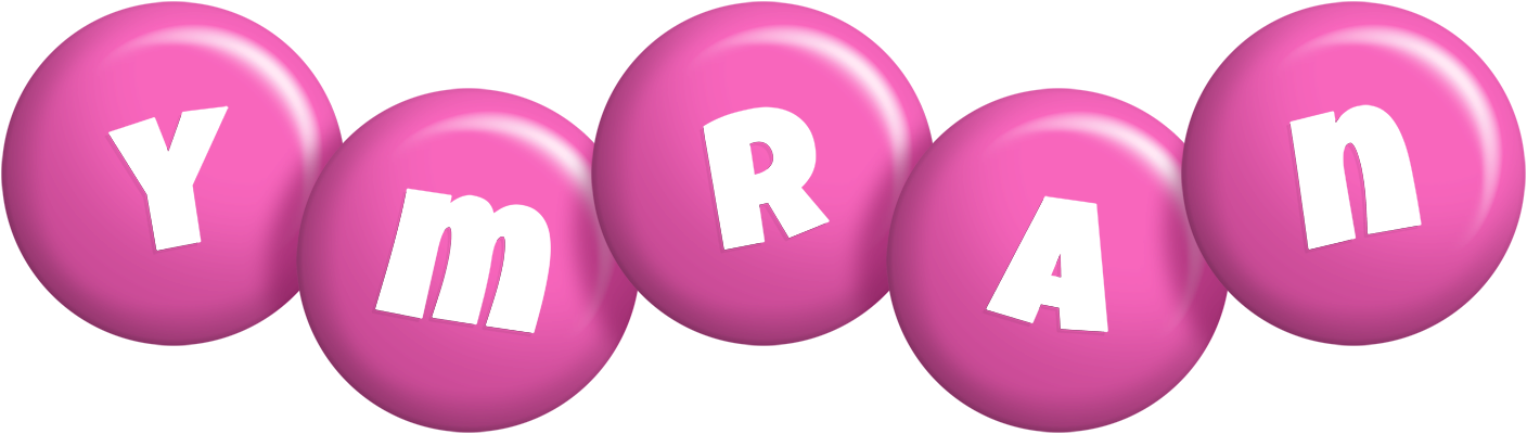 Ymran candy-pink logo