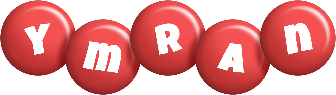 Ymran candy-red logo