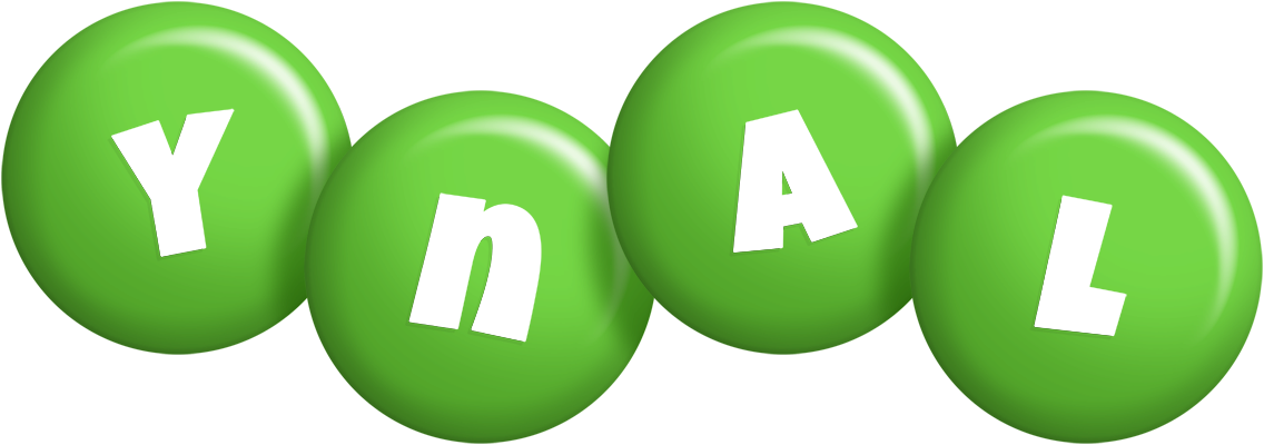 Ynal candy-green logo