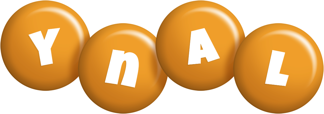 Ynal candy-orange logo