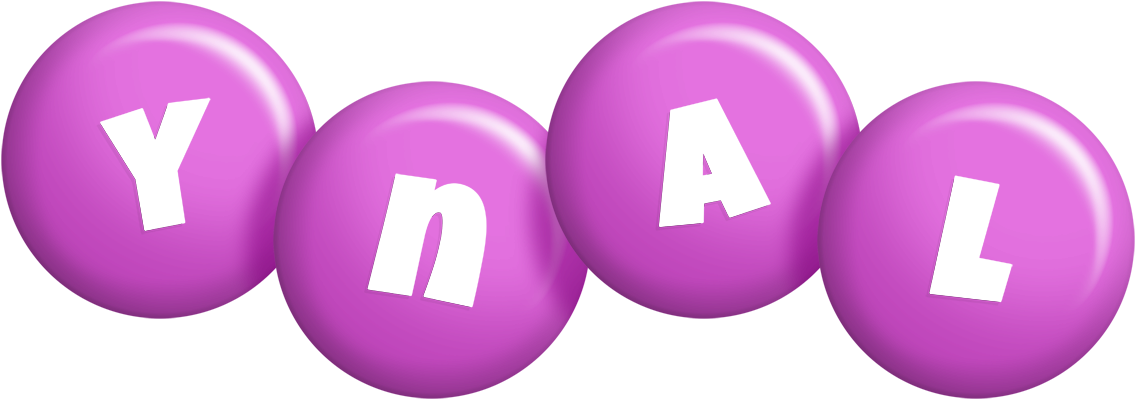 Ynal candy-purple logo