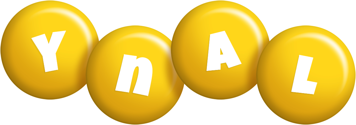Ynal candy-yellow logo