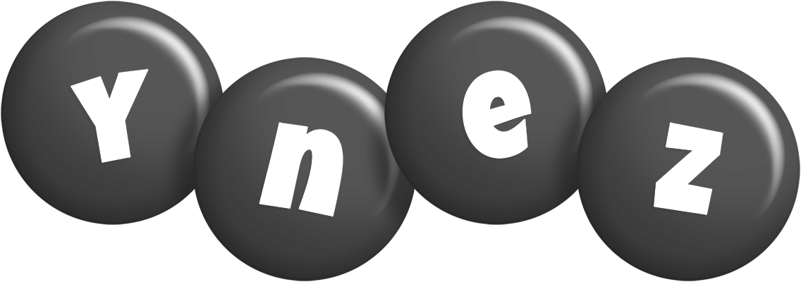 Ynez candy-black logo