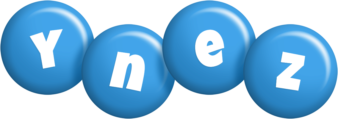 Ynez candy-blue logo