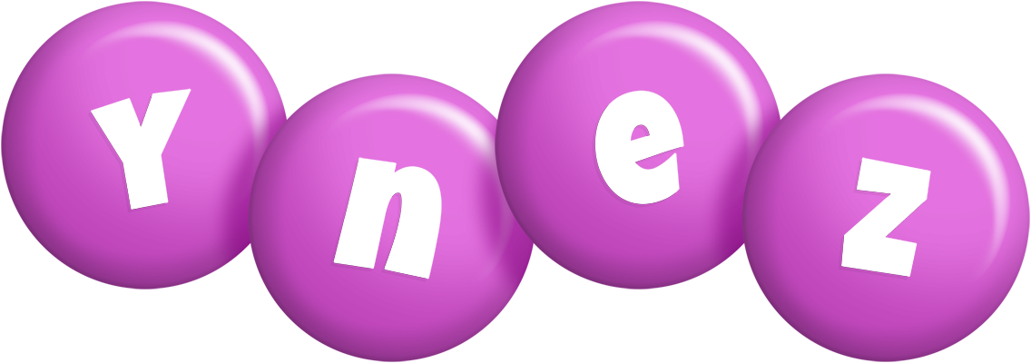 Ynez candy-purple logo