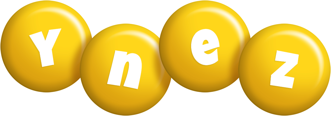 Ynez candy-yellow logo