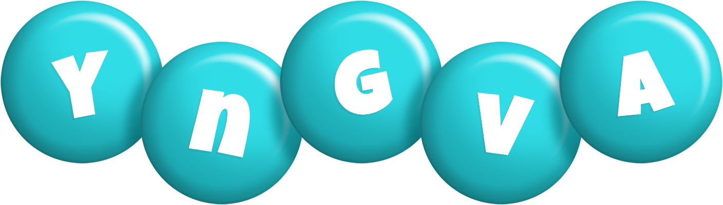 Yngva candy-azur logo