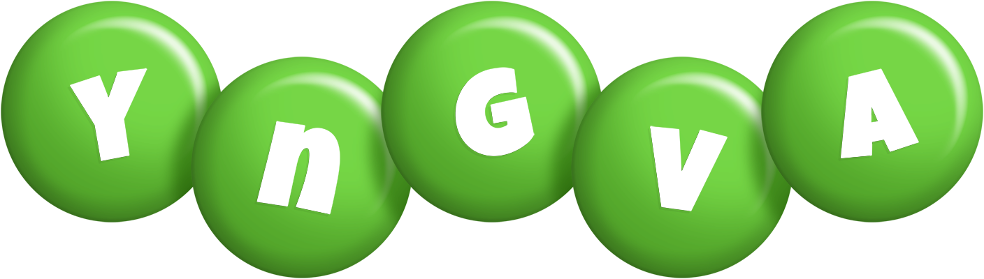 Yngva candy-green logo