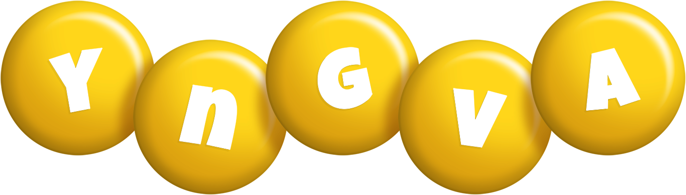 Yngva candy-yellow logo