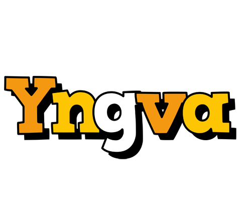 Yngva cartoon logo