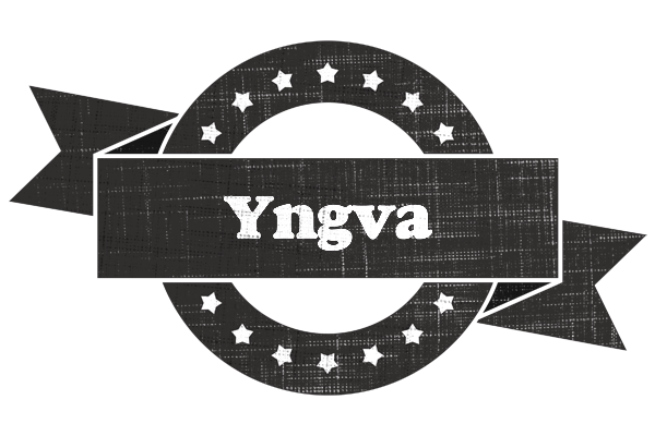 Yngva grunge logo