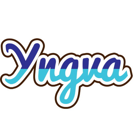 Yngva raining logo