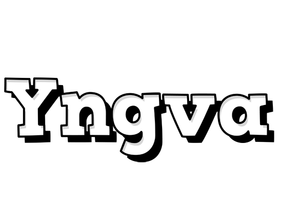 Yngva snowing logo