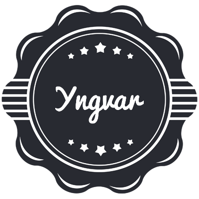 Yngvar badge logo