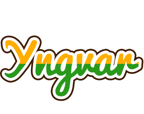 Yngvar banana logo