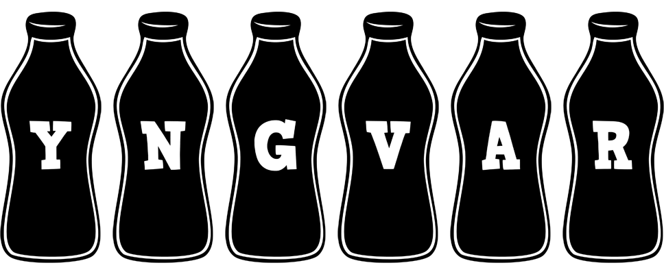Yngvar bottle logo