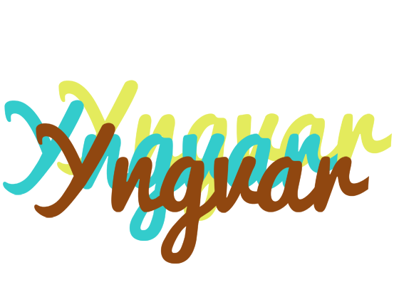 Yngvar cupcake logo