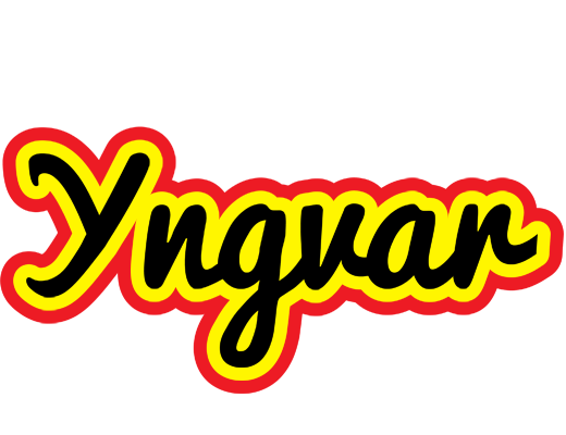 Yngvar flaming logo